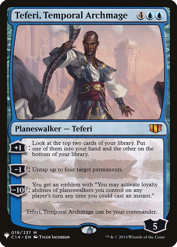 Teferi, Temporal Archmage [Mystery Booster] | Pegasus Games WI