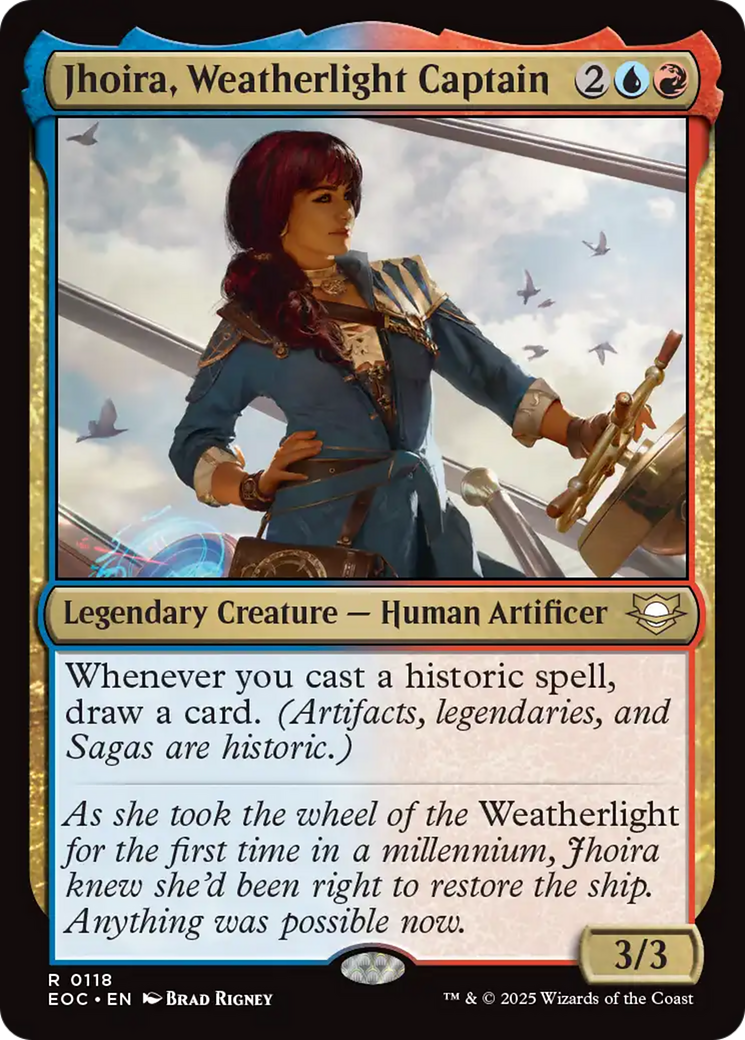 Jhoira, Weatherlight Captain [Edge of Eternities Commander] | Pegasus Games WI