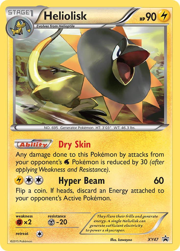 Heliolisk (XY47) [XY: Black Star Promos] | Pegasus Games WI