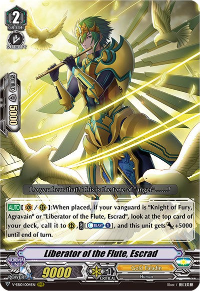 Liberator of the Flute, Escrad (V-EB10/004EN) [The Mysterious Fortune] | Pegasus Games WI