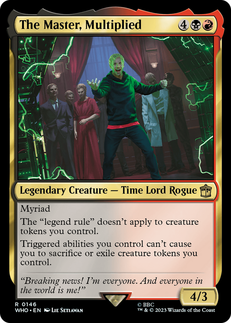 The Master, Multiplied [Doctor Who] | Pegasus Games WI