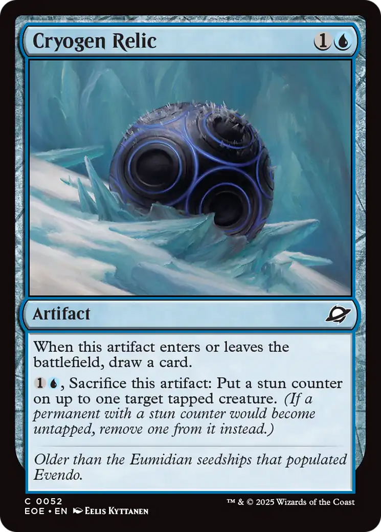 Cryogen Relic [Edge of Eternities] | Pegasus Games WI