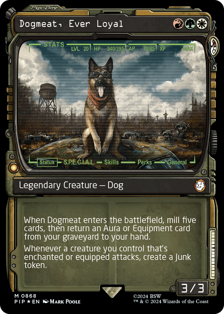 Dogmeat, Ever Loyal (Showcase) (Surge Foil) [Fallout] | Pegasus Games WI