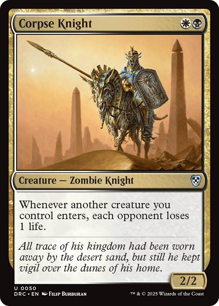 Corpse Knight [Aetherdrift Commander] | Pegasus Games WI