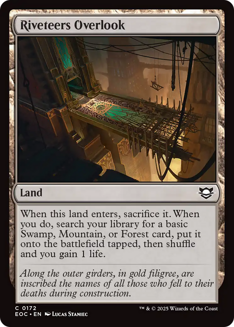Riveteers Overlook [Edge of Eternities Commander] | Pegasus Games WI