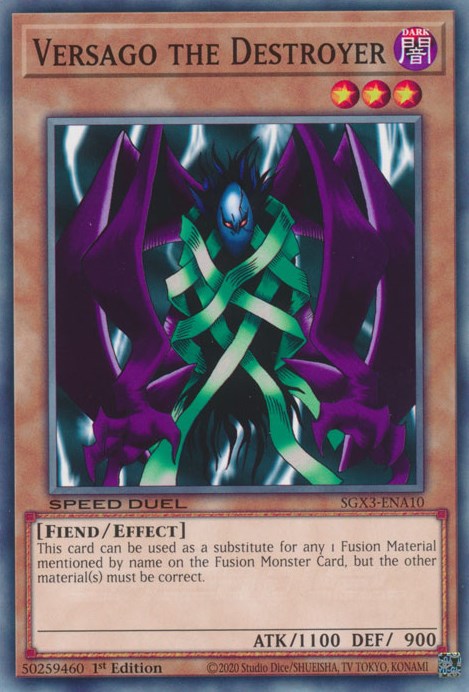 Versago the Destroyer [SGX3-ENA10] Common | Pegasus Games WI