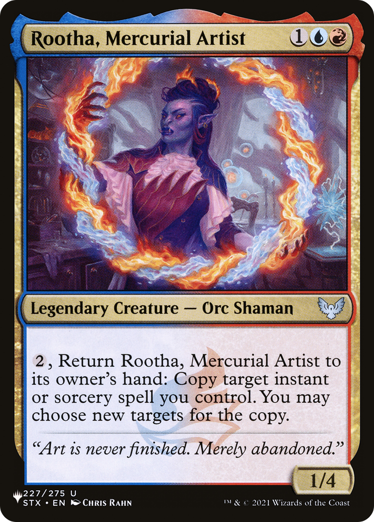 Rootha, Mercurial Artist [The List Reprints] | Pegasus Games WI