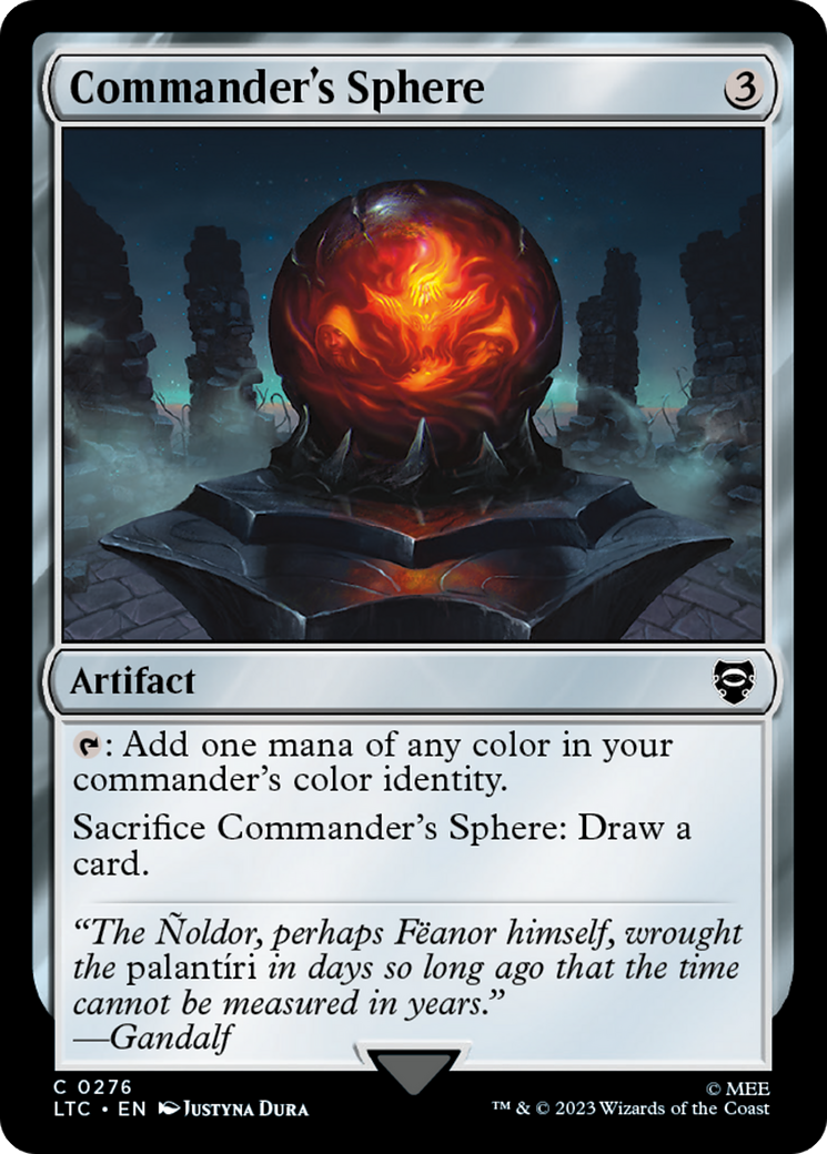Commander's Sphere [The Lord of the Rings: Tales of Middle-Earth Commander] | Pegasus Games WI