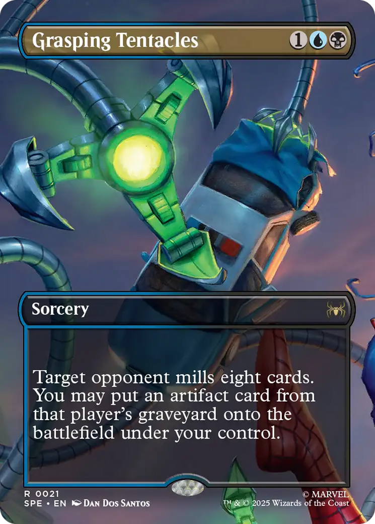 Grasping Tentacles (Borderless) [Marvel's Spider-Man: Eternal-Legal] | Pegasus Games WI