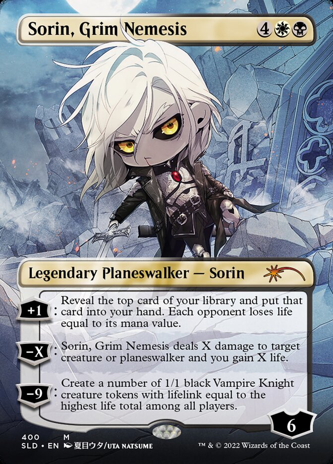 Sorin, Grim Nemesis (Borderless) [Secret Lair Drop Series] | Pegasus Games WI