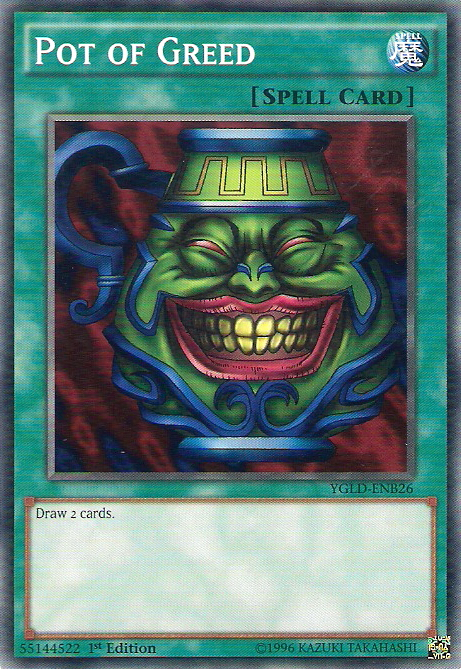 Pot of Greed [YGLD-ENB26] Common | Pegasus Games WI