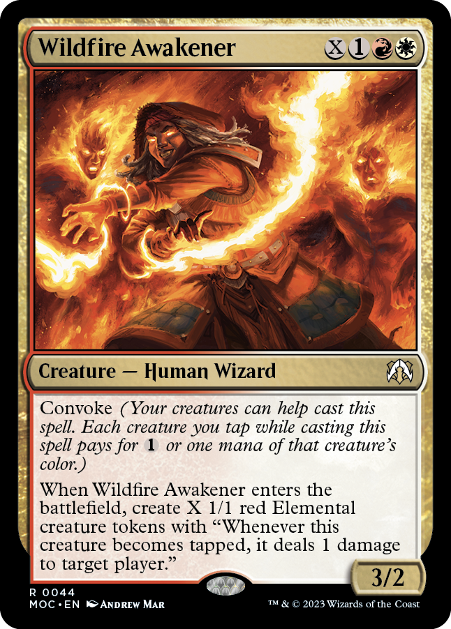 Wildfire Awakener [March of the Machine Commander] | Pegasus Games WI