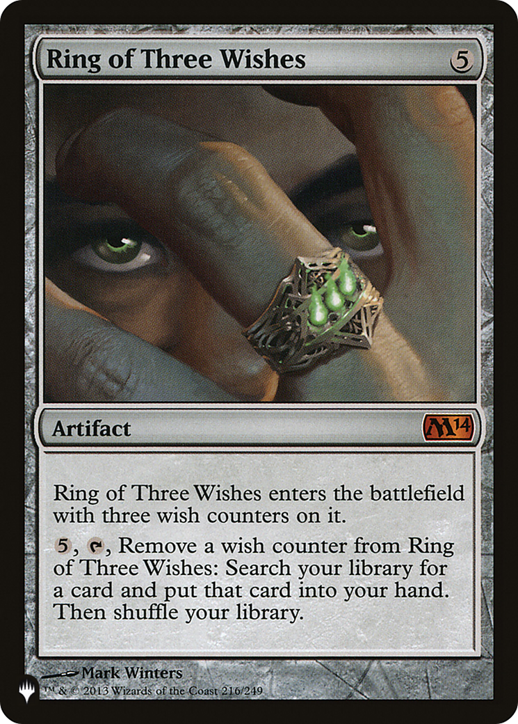 Ring of Three Wishes [The List] | Pegasus Games WI