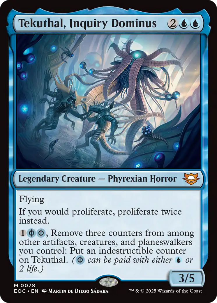 Tekuthal, Inquiry Dominus [Edge of Eternities Commander] | Pegasus Games WI