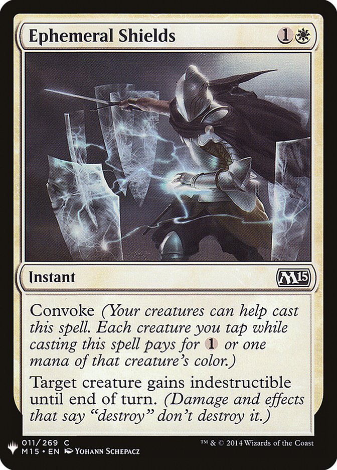 Ephemeral Shields [Mystery Booster] | Pegasus Games WI
