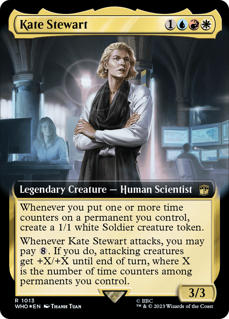 Kate Stewart (Extended Art) (Surge Foil) [Doctor Who] | Pegasus Games WI