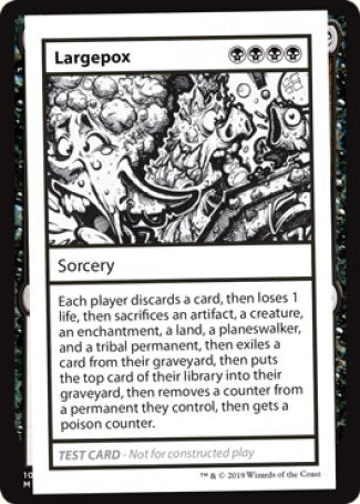 Largepox (2021 Edition) [Mystery Booster Playtest Cards] | Pegasus Games WI