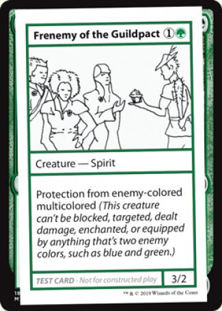 Frenemy of the Guildpact (2021 Edition) [Mystery Booster Playtest Cards] | Pegasus Games WI