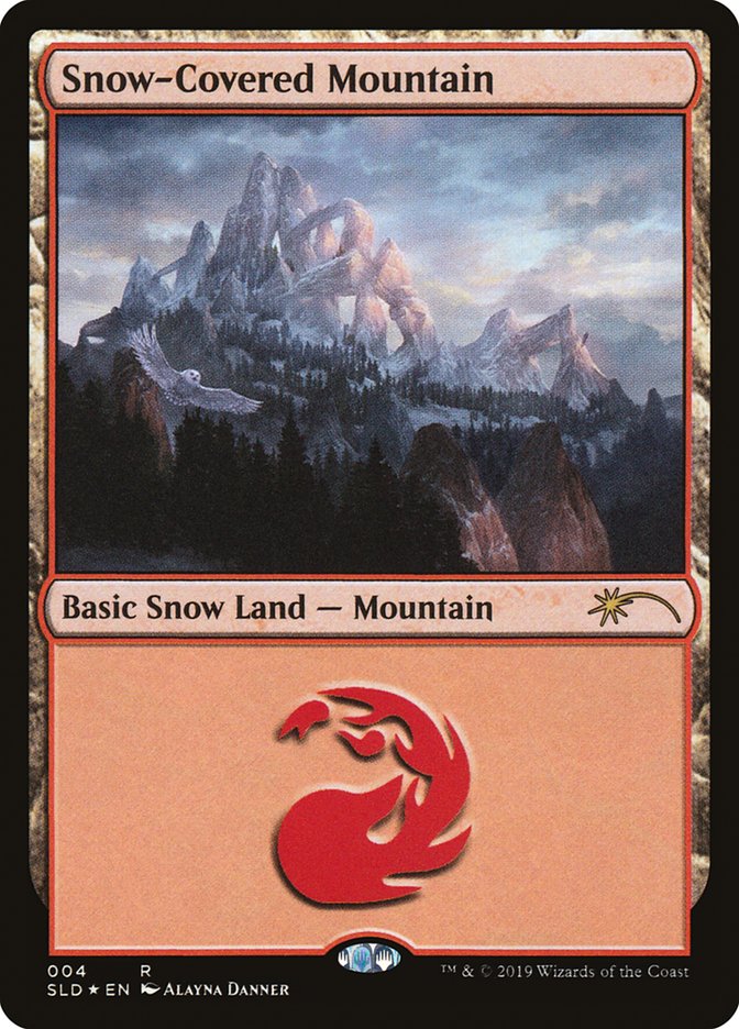 Snow-Covered Mountain (004) [Secret Lair Drop Series] | Pegasus Games WI