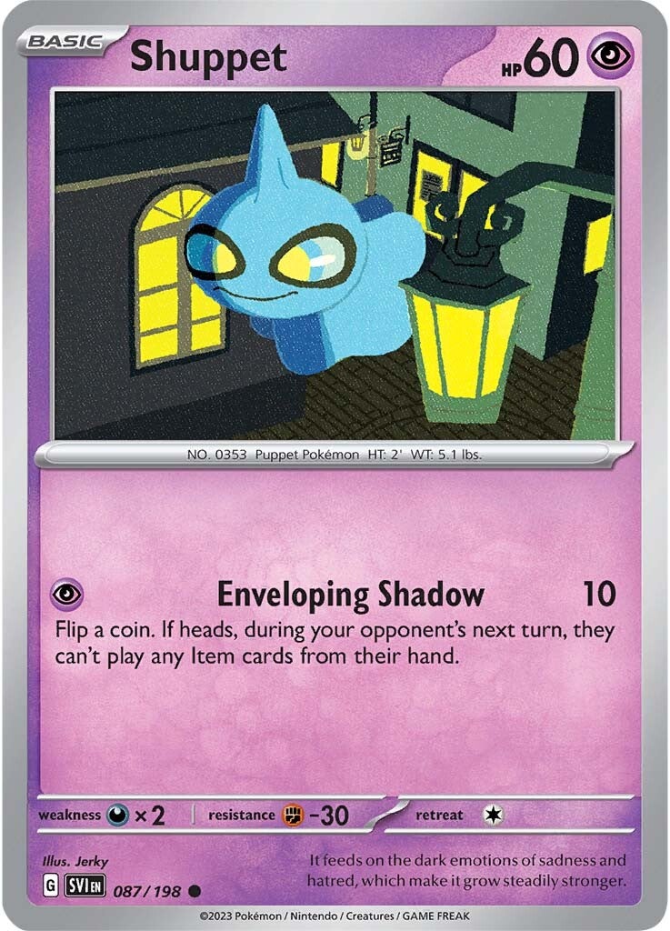 Shuppet (087/198) [Scarlet & Violet: Base Set] | Pegasus Games WI