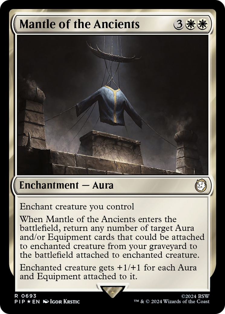 Mantle of the Ancients (Surge Foil) [Fallout] | Pegasus Games WI