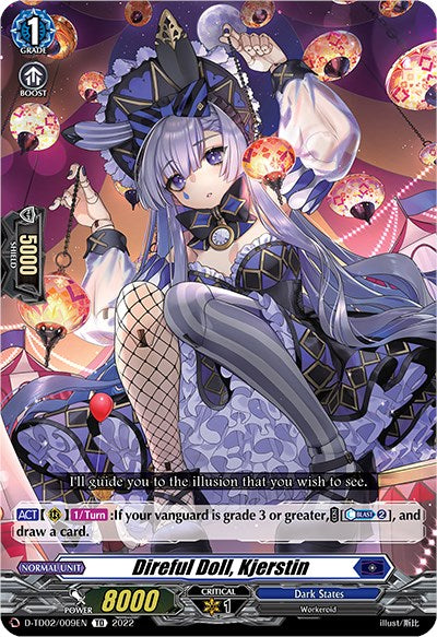 Direful Doll, Kjerstin (D-TD02/009EN) [D-TD02: Michiru Hazama -Demonic Jewel Dragon of the Four Flames-] | Pegasus Games WI