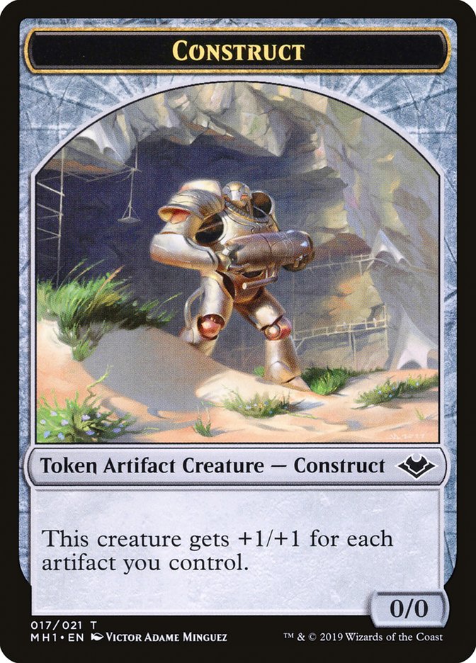 Goblin (010) // Construct (017) Double-Sided Token [Modern Horizons Tokens] | Pegasus Games WI