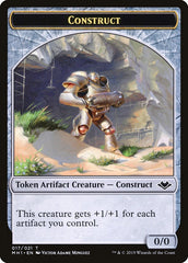 Soldier (004) // Construct (017) Double-Sided Token [Modern Horizons Tokens] | Pegasus Games WI