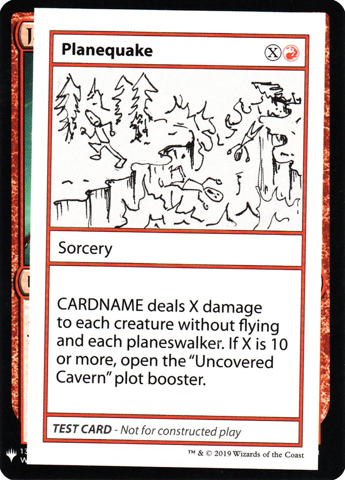 Planequake [Mystery Booster Playtest Cards] | Pegasus Games WI