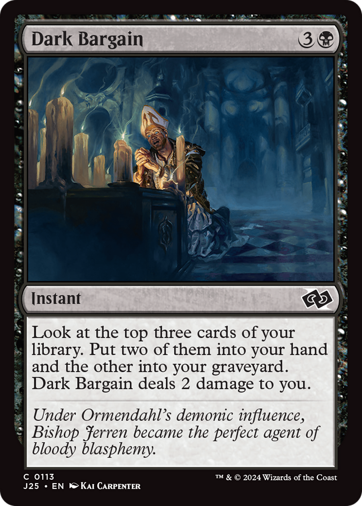 Dark Bargain [Foundations Jumpstart] | Pegasus Games WI