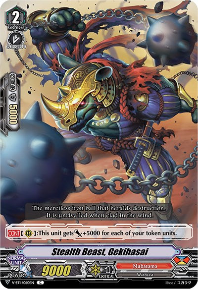 Stealth Beast, Gekihasai (V-BT11/050EN) [Storm of the Blue Cavalry] | Pegasus Games WI