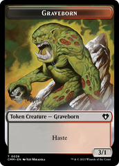 Thopter // Graveborn Double-Sided Token [Commander Masters Tokens] | Pegasus Games WI