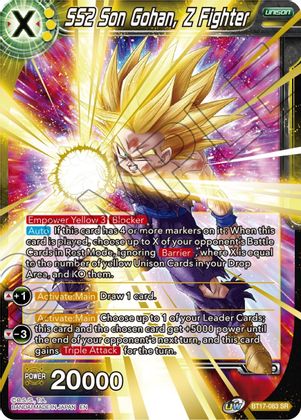 SS2 Son Gohan, Z Fighter (BT17-083) [Ultimate Squad] | Pegasus Games WI