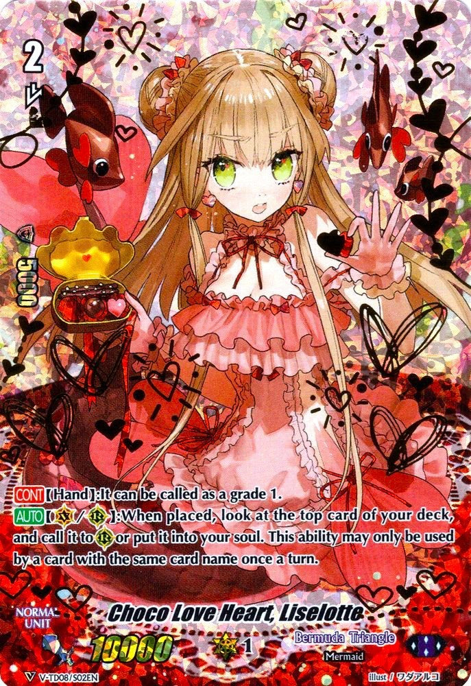 Choco Love Heart, Liselotte (V-TD08/S02EN) [Schokolade Melody] | Pegasus Games WI