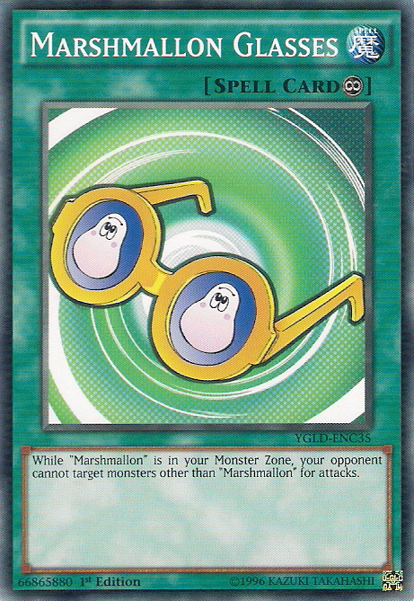 Marshmallon Glasses [YGLD-ENC35] Common | Pegasus Games WI