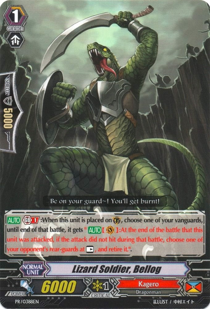 Lizard Soldier, Bellog (PR/0388EN) [Promo Cards] | Pegasus Games WI