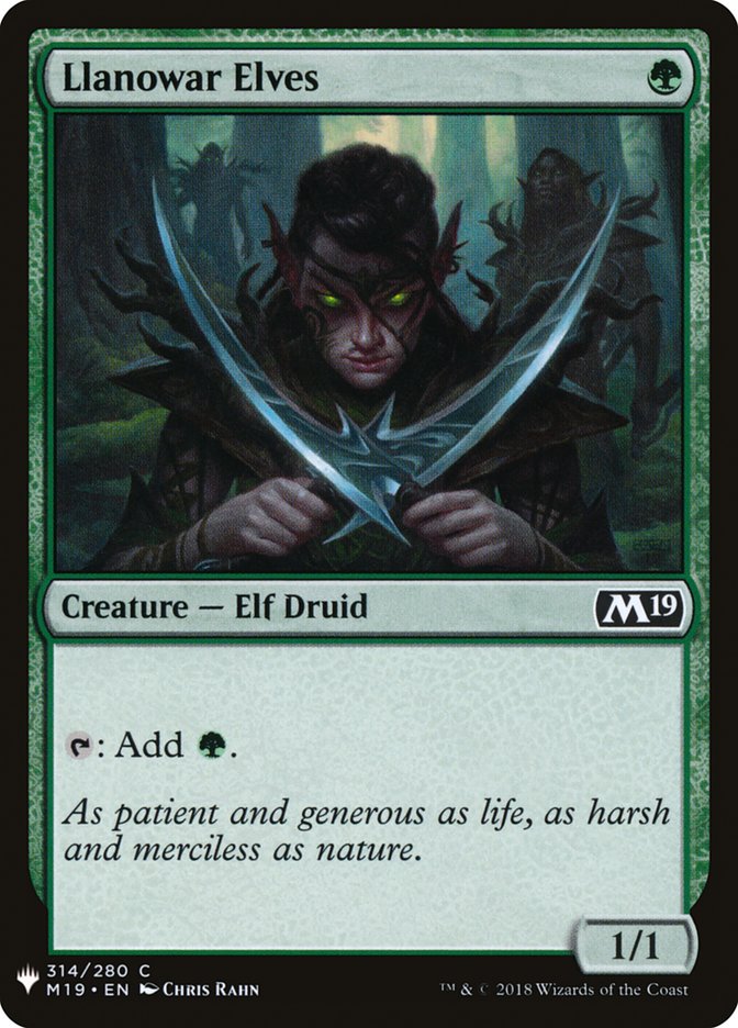 Llanowar Elves [Mystery Booster] | Pegasus Games WI