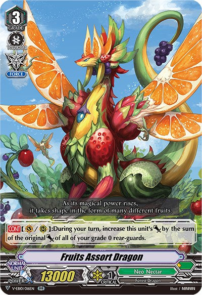 Fruits Assort Dragon (V-EB10/016EN) [The Mysterious Fortune] | Pegasus Games WI