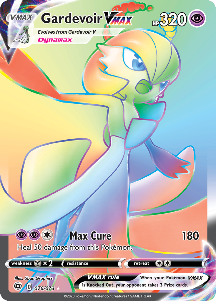 Gardevoir VMAX (076/073) [Sword & Shield: Champion's Path] | Pegasus Games WI