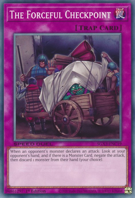 The Forceful Checkpoint [SGX3-ENC19] Common | Pegasus Games WI