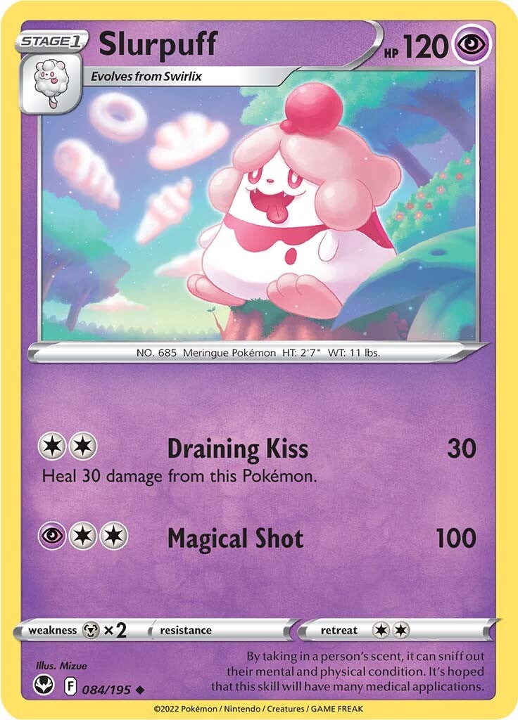 Slurpuff (084/195) [Sword & Shield: Silver Tempest] | Pegasus Games WI