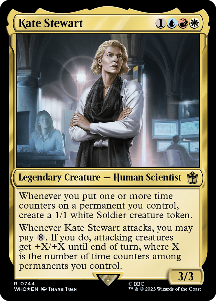 Kate Stewart (Surge Foil) [Doctor Who] | Pegasus Games WI