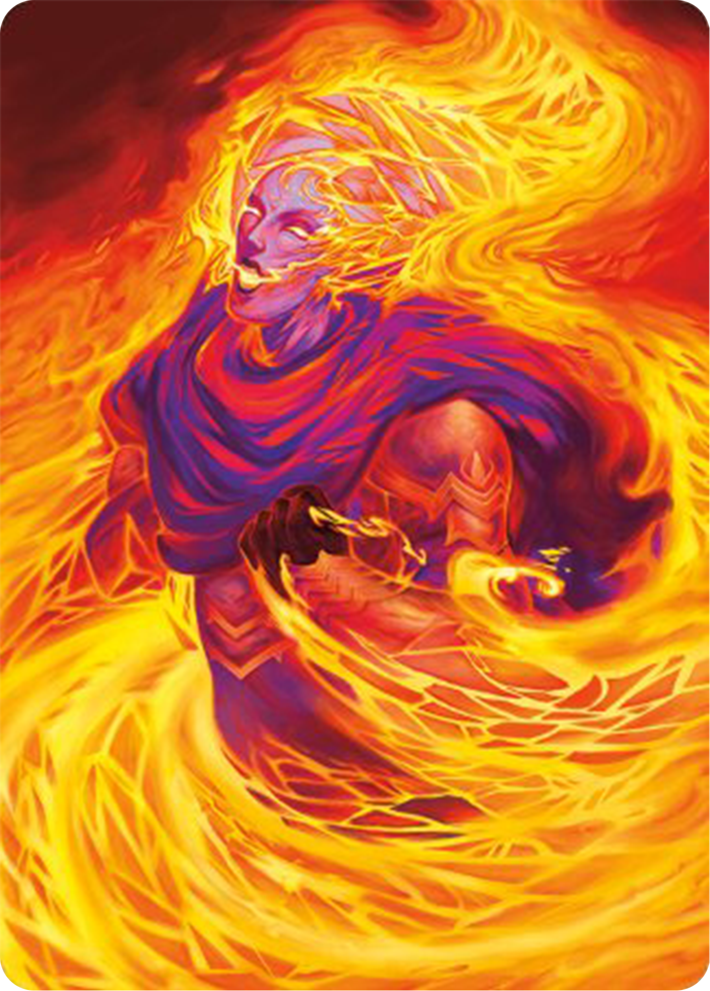 Flare of Duplication Art Card [Modern Horizons 3 Art Series] | Pegasus Games WI