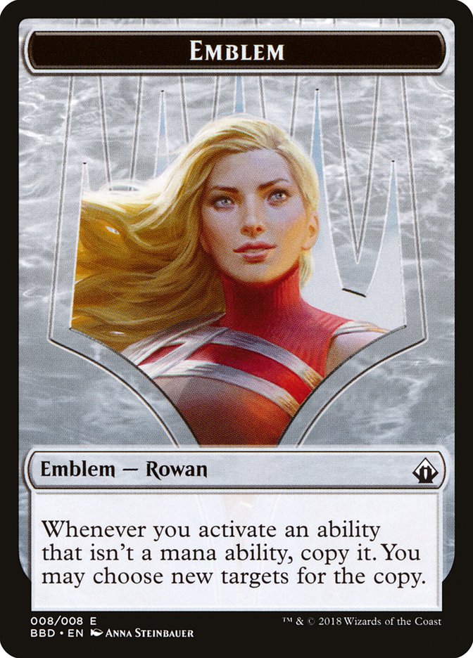 Rowan Kenrith Emblem [Battlebond Tokens] | Pegasus Games WI