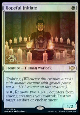 Hopeful Initiate [Innistrad: Crimson Vow Prerelease Promos] | Pegasus Games WI