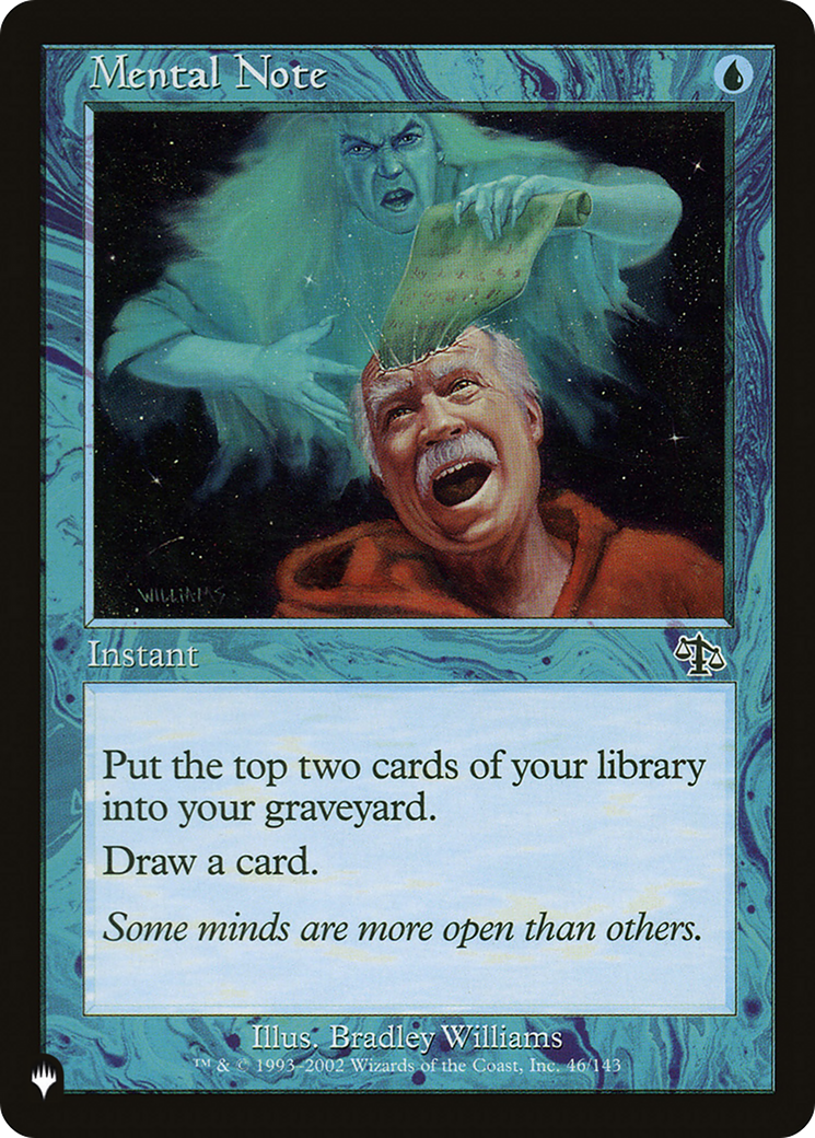 Mental Note [The List] | Pegasus Games WI