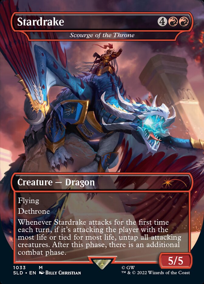 Stardrake - Scourge of the Throne (Borderless) [Secret Lair Drop Series] | Pegasus Games WI
