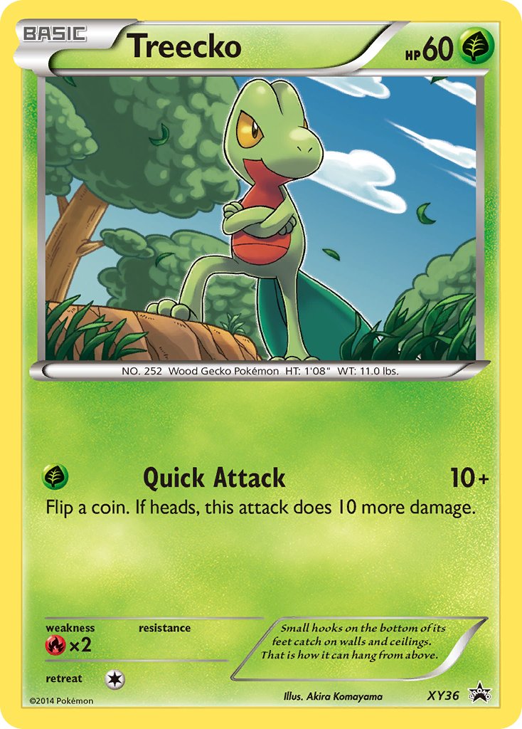 Treecko (XY36) [XY: Black Star Promos] | Pegasus Games WI