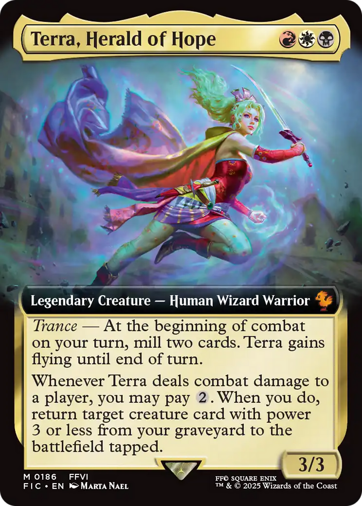 Terra, Herald of Hope (Extended Art) [FINAL FANTASY Commander] | Pegasus Games WI