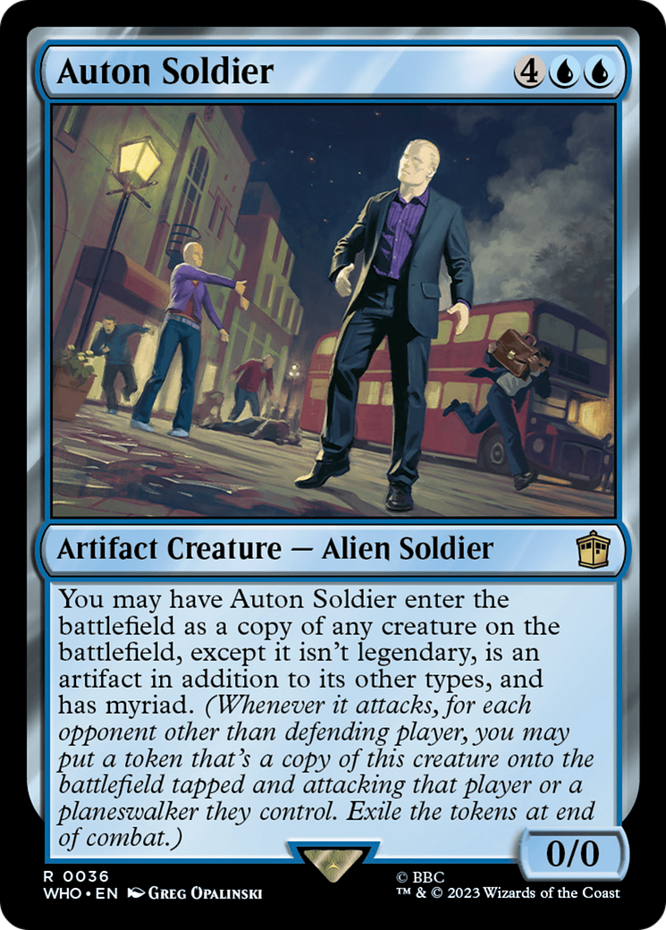 Auton Soldier [Doctor Who] | Pegasus Games WI